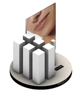 5L-EMPTY LIP BALM DISPLAY