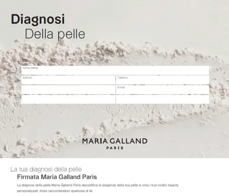 Skin diagnosis card - 10 pieces